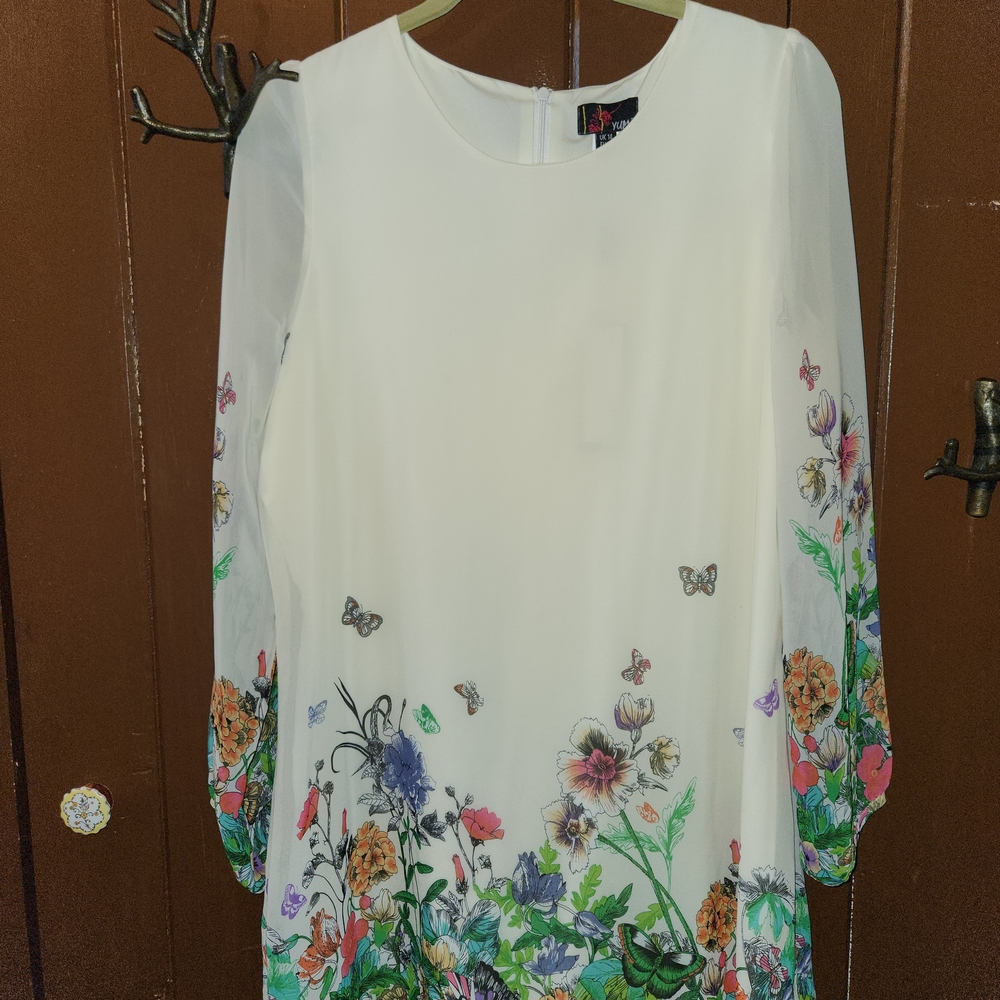 Floral Print Mini Dress
